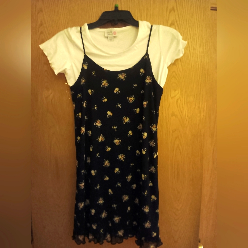 Girls size XL,  Colorful Planet shirt dress